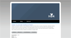 Desktop Screenshot of h84.net